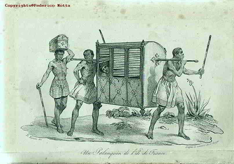 Panachino all'Ile de France - Palanquin à l'Ile de France